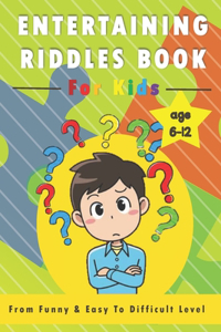 Entertaining riddles Book for Kids