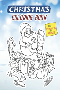 Christmas Coloring Book for Teenagers and Adults