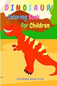 Dinosaur Coloring Book for Children