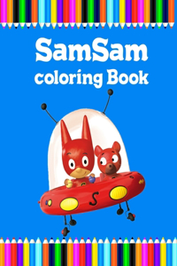 SamSam coloring Book