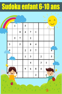 sudoku enfant 6-10 ans