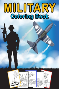 Military coloring book