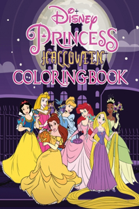 Disney Princess Halloween Coloring Book