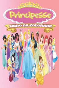 Principesse Libro Da Colorare