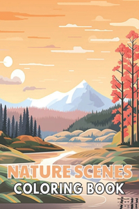 Nature Scenes Coloring Book