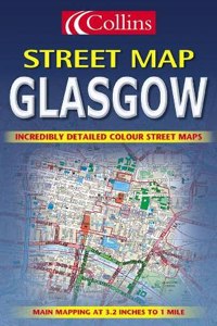 Glasgow Colour Street Map