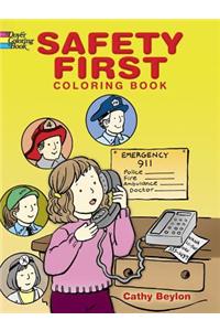 Safety First Coloring Book