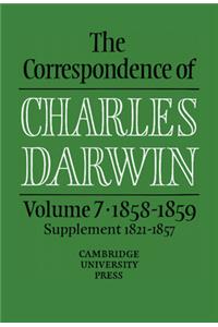 The Correspondence of Charles Darwin: Volume 7, 1858-1859
