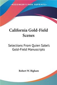 California Gold-Field Scenes