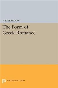 Form of Greek Romance