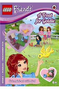 Lego Friends: A Treat For Goldie: Activity Book With Mini-Set