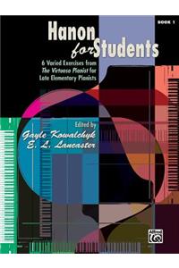 Hanon for Students, Bk 1