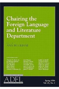 Chairing the Foreign Language and Literature Department, Part 1