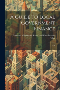 Guide to Local Government Finance