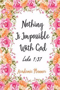 Nothing Is Impossible With God Luke 1