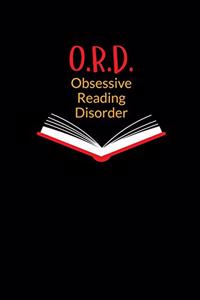 Ord Obsessive Reading Disorder