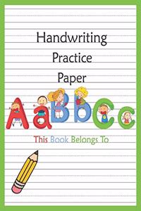 Handwriting Practice Paper