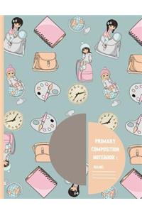 Primary composition notebook