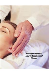 Message Therapist Hourly Appointment Planner