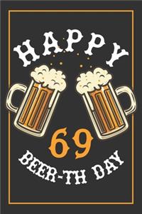 69th Birthday Notebook