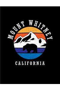 Mount Whitney California