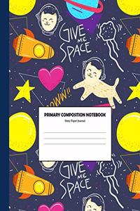 Primary Composition Notebook Story Paper Journal