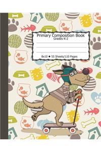 Primary Composition Book, 8x10, 55 Sheets/110 Pages