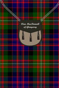 Clan MacDonnell of Glengarry Tartan Journal/Notebook