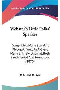 Webster's Little Folks' Speaker