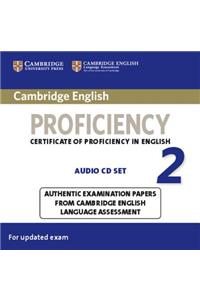 Cambridge English Proficiency 2 Audio CDs (2)