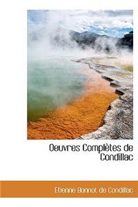 Oeuvres Completes de Condillac