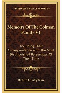 Memoirs of the Colman Family V1