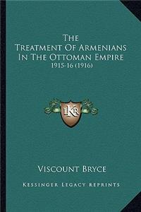 Treatment of Armenians in the Ottoman Empire