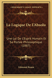 La Logique De L'Absolu