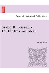 Szabo K. Kissebb to Rte Nlmi Munka I.