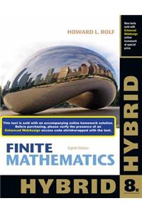 Finite Mathematics, Hybrid (with Webassign with eBook Loe Printed Access Card for Single-Term Math and Science)