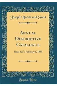 Annual Descriptive Catalogue