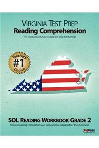 Virginia Test Prep Reading Comprehension Sol Reading Workbook Grade 2