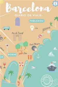 Barcelona Diario de viaje, para explorar la ciudad y hacer eternos los recuerdos