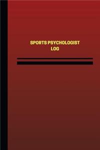 Sports Psychologist Log (Logbook, Journal - 124 pages, 6 x 9 inches)