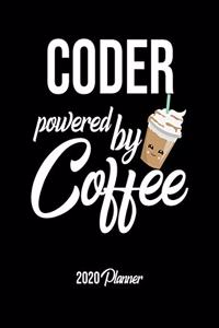 Coder Powered By Coffee 2020 Planner