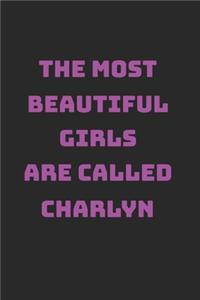 Charlyn Girl Woman Notebook