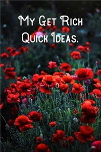 My Get Rich Quick Ideas.