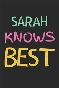 Sarah Knows Best
