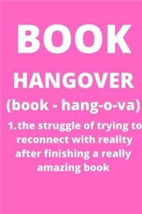 Book Hangover Journal - Bookworm Gift