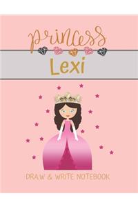 Princess Lexi Draw & Write Notebook