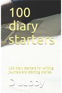 100 diary starters