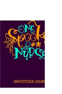 One Spooky Nurse Gratitude Journal