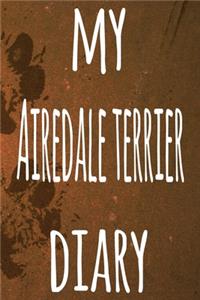 My Airedale Terrier Diary