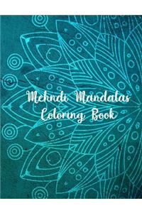 Mehndi Mandalas Coloring Book